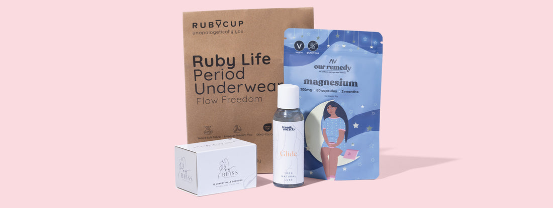 Sex and Menstrual Care Bundle Bundle Featured in Valentine's Gift Guide